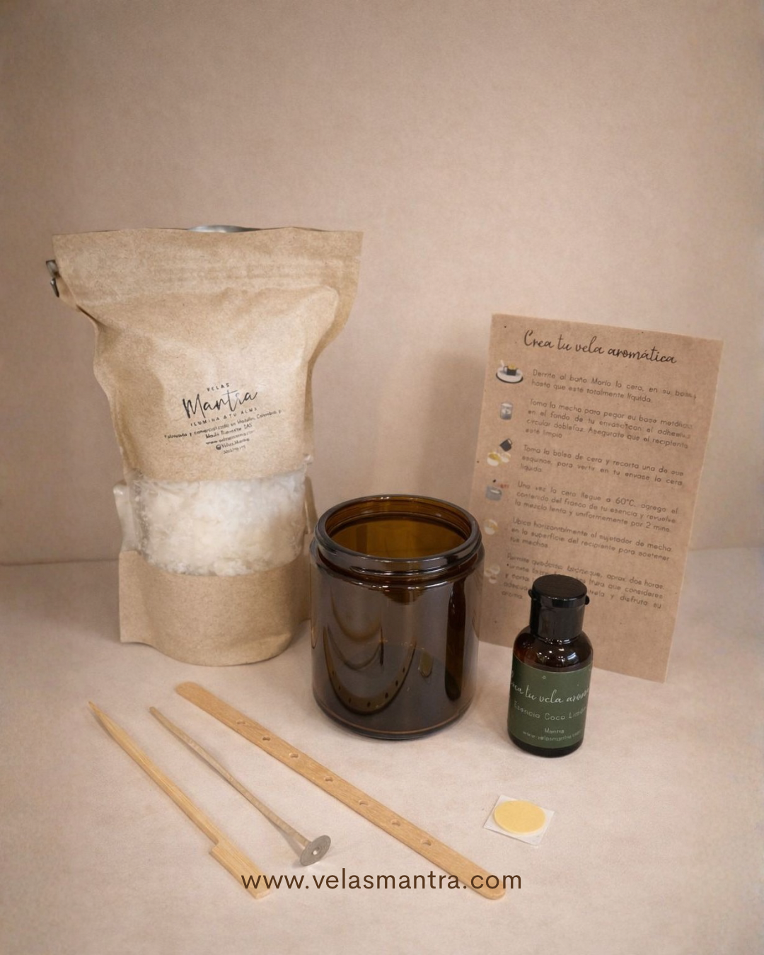Kit Crea tu vela aromática