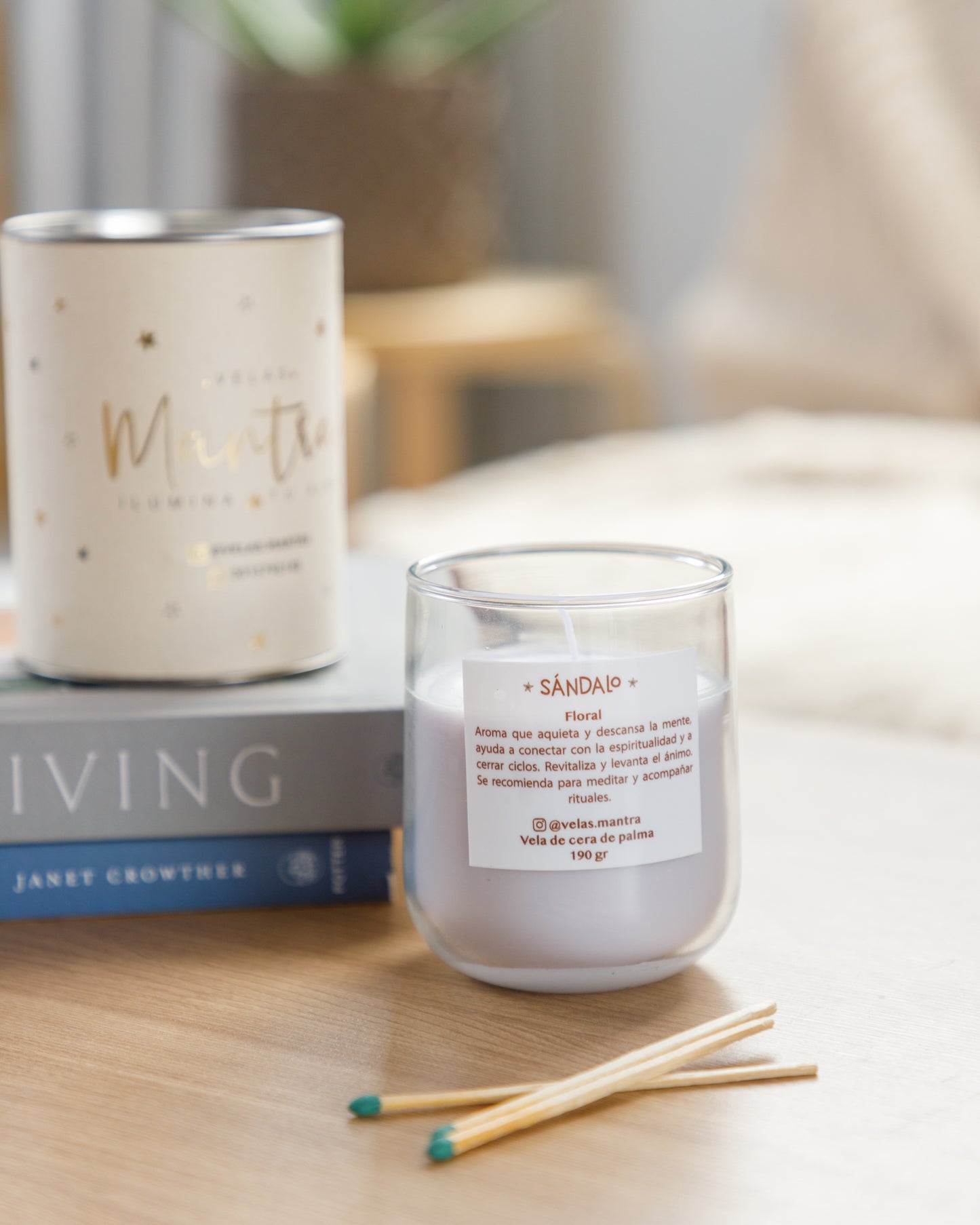 Velas Aromáticas de cera de colores, colores, esencias y mensajes variados