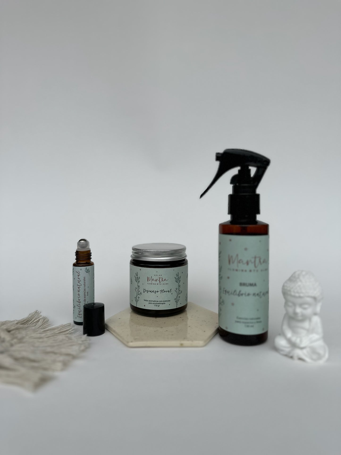 Vela Bienestar Equilibrio Natural