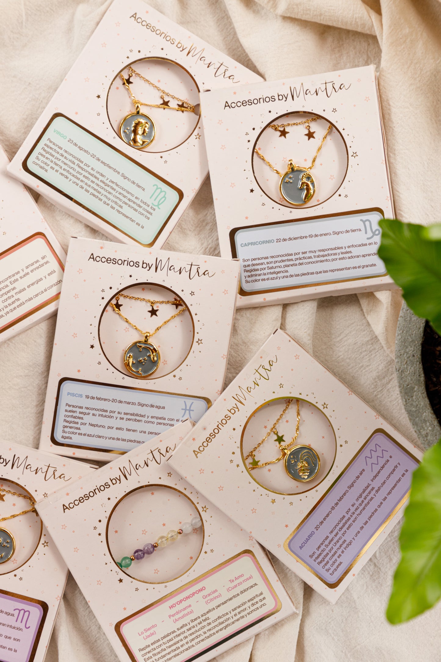 Set Collar Zodiacal y Cadena de Estrellas Sagitario