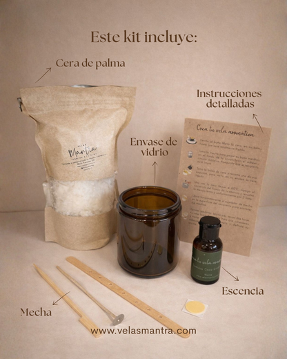 Kit Crea tu vela aromática