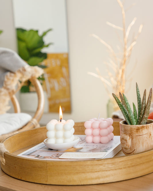 Velas Aromáticas de Burbujas