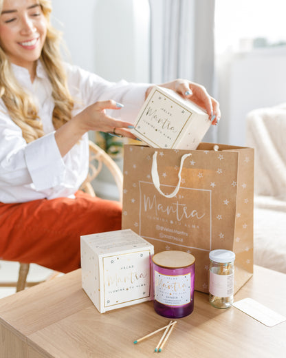 Velas Aromáticas en Cerámicas Irregulares, de 1 Mecha