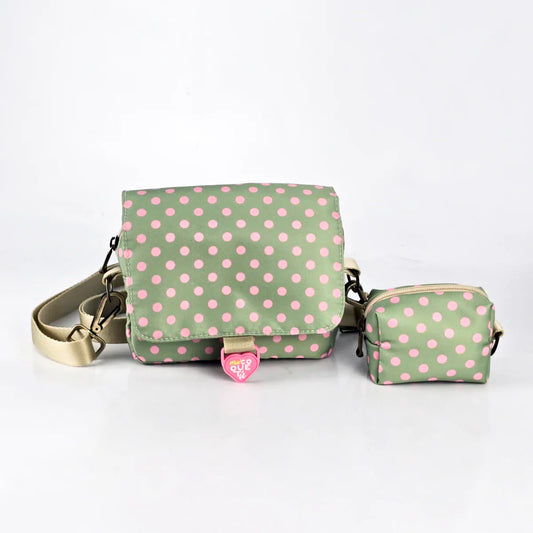 Multi uso Bandolera I Cosmetiquera I Riñonera Olivia 3 en 1 - Coquetú